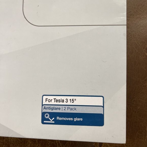 Tech Armor Anti-Glare/Anti-Fingerprint Screen Protector for Tesla 3 15” - Picture 2 of 4